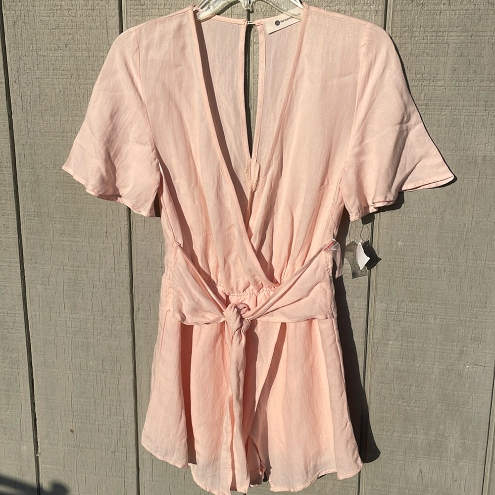 The Impecable Pig Blush Pink Romper